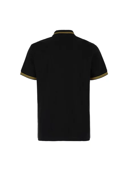 Koszulka polo Versace klasyczna czarna