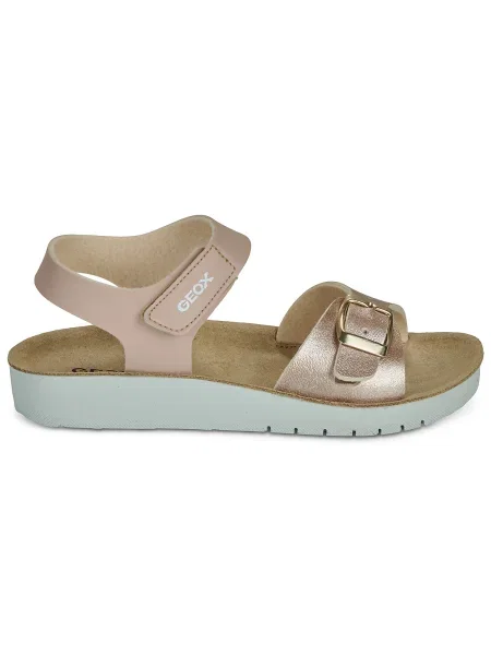 Szandál Geox J Sandal Costarei Gi S rózsaszín