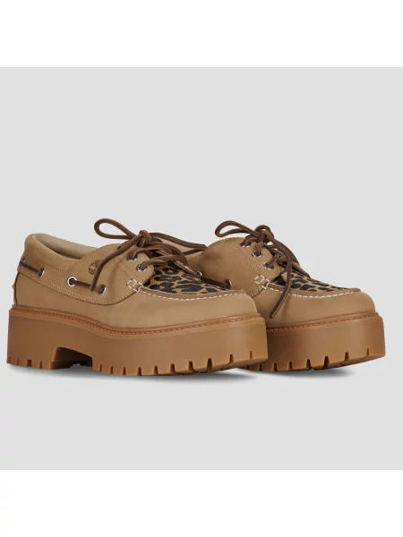 Street mokasíny Timberland kamene béžová