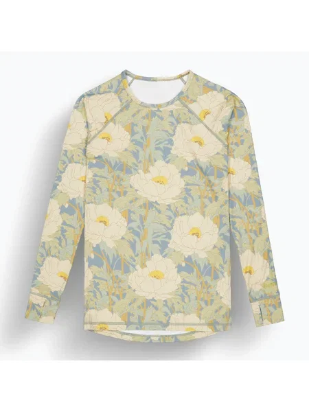 Termo tričko Longsleeve Picture Milita Printed nadčasový květinový potisk