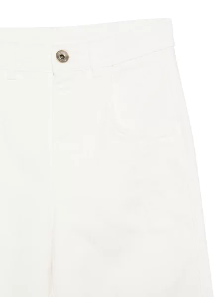 Pantaloni Eleventy alb