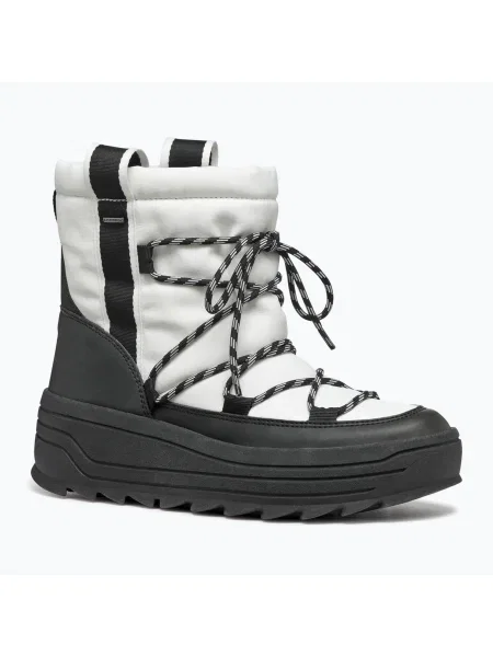 Дамски ботуши за сняг Geox Milleiny ABX white / black бяло