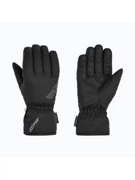 Дамски скиорски ръкавици ZIENER Korena Aquashield black черно