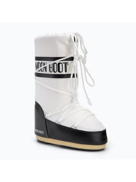 Tenisky Moon Boot Icon Black/White EUR bílé