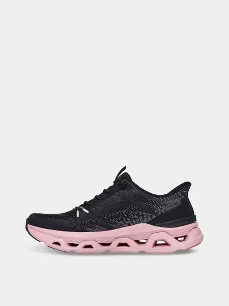 Кожаные кроссовки Skechers черные