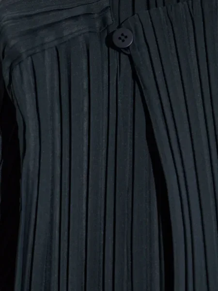 Plisirani kaput Pleats Please Issey Miyake plava