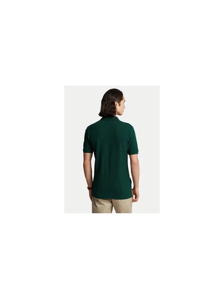 Polo Ralph Lauren Polo majica Core Replen Custom Slim Fit zelena