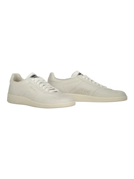Sneakersy Santoni białe