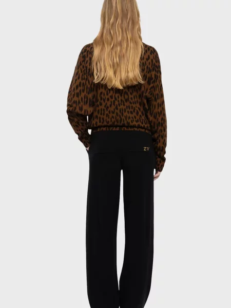 Шерстяные брюки Zadig&voltaire черные