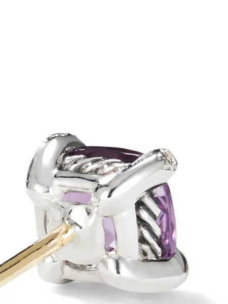 Auskarai David Yurman violetinė