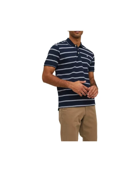 Koszulka polo Jack & Jones niebieska