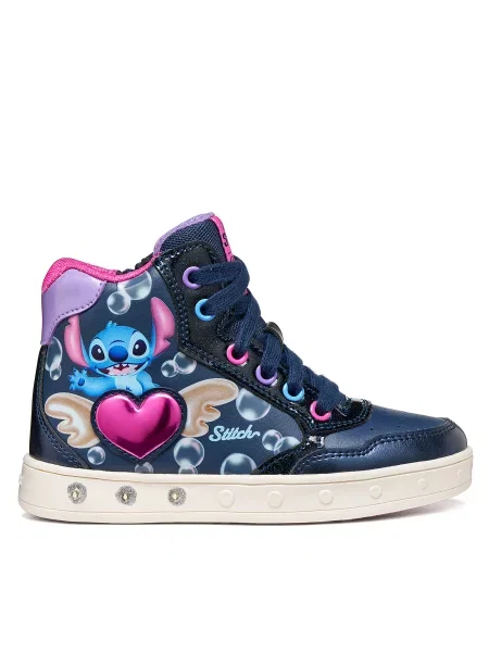 Sneakers Geox J Skylin Girl M Bleumarin