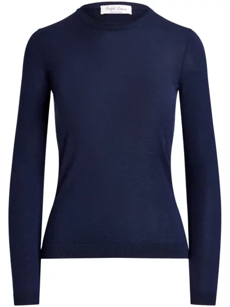 Pulover Ralph Lauren Collection din cașmir albastru