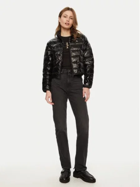 Calvin Klein Jeans Vatovaná bunda černá
