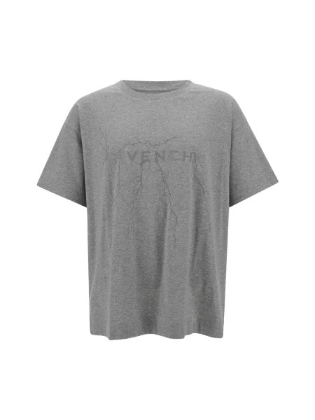 Koszulka Givenchy z logo szara
