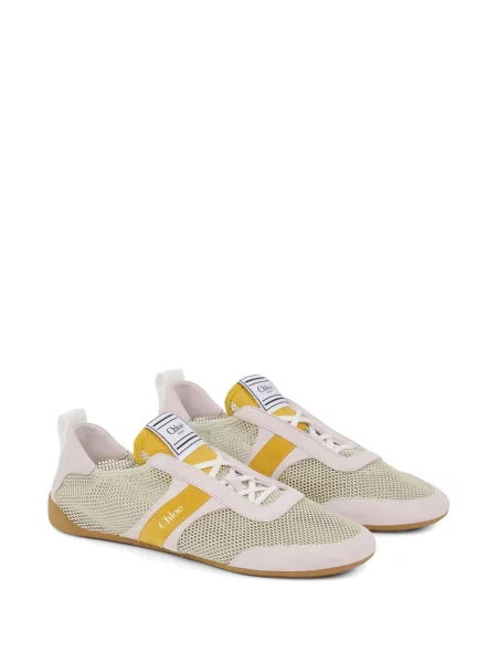 Sneakerși Chloé cu autograf