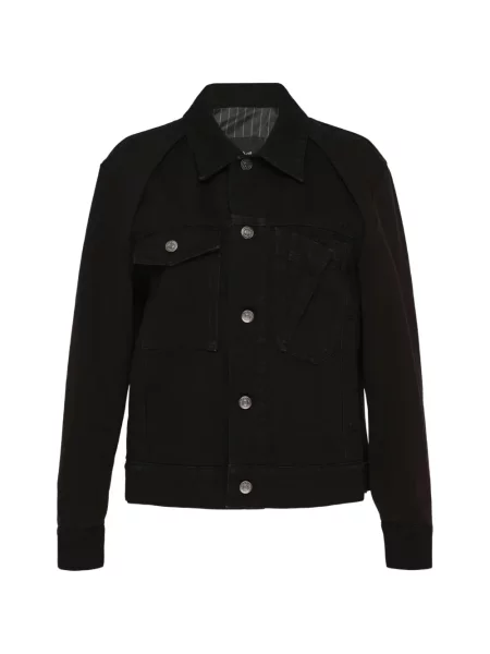 Geacă de blugi Ordinary Couture Code negru