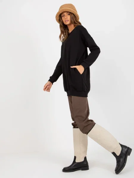 Hanorac Fashionhunters negru