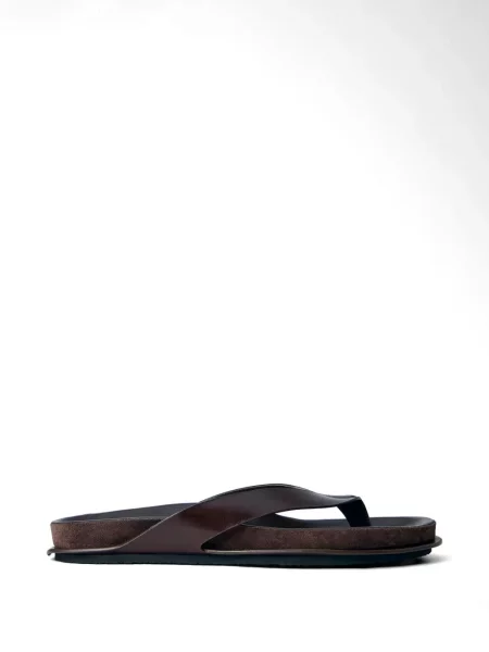 Sandale Jacquemus din piele maro