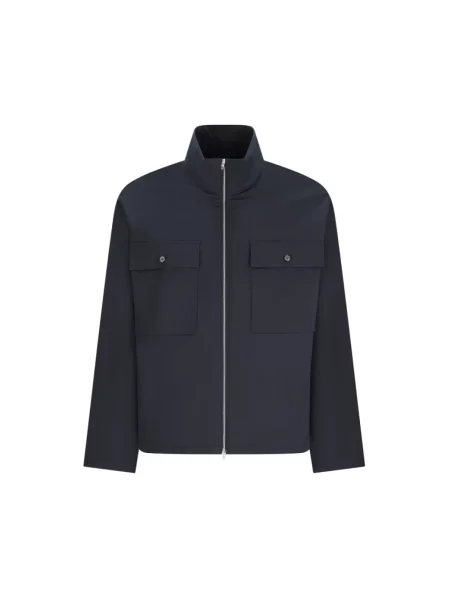 Kurtka Jil Sander niebieska
