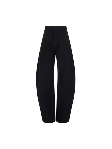 Szerokie jeansy Alaïa czarne