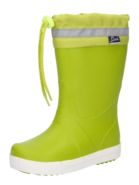 BECK Cizme de cauciuc Wellies albastru marin / gri / verde măr alb