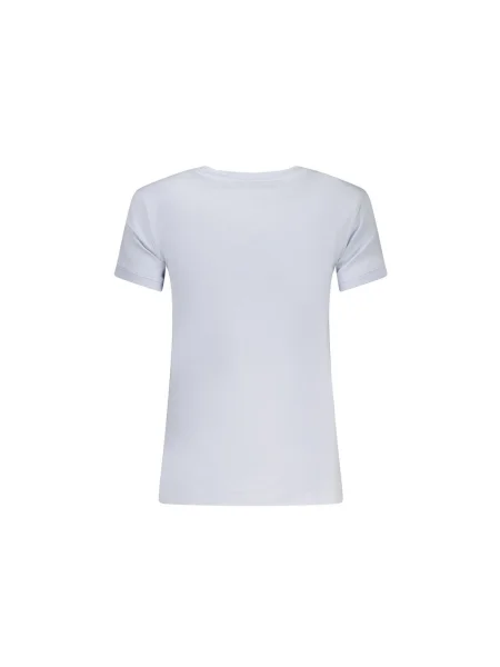 Guess Tricou Albastru celest roșu