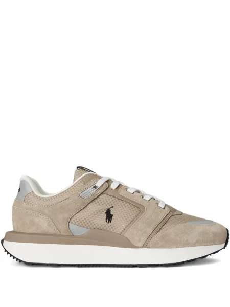 Șapcă Polo Ralph Lauren cu broderie din țesătură twill în carouri albastru