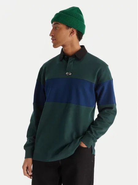 DC Shoes Polo majica Second Half zelena