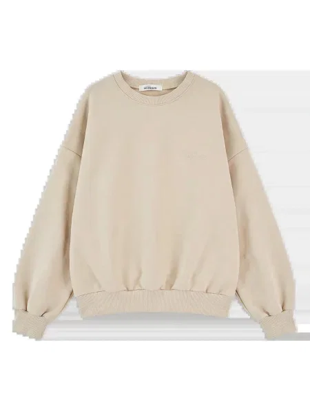 Bluza CREWNECK oversize UNLEASH WINGS BEIGE beżowa