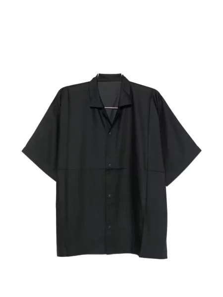 Gulerat scurt cămașă Issey Miyake Men negru