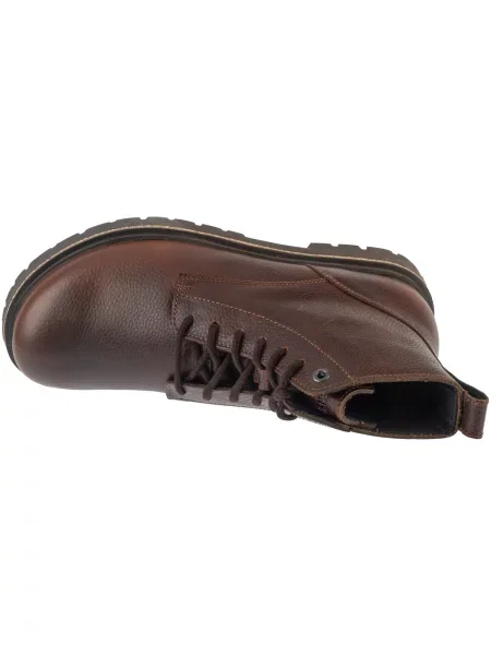 Krajkové kotníkové boty Birkenstock hnědé