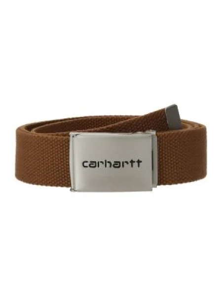 Carhartt WIP Clip Belt Chrome maro