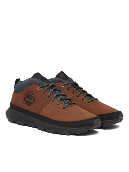 Timberland Снікерcи Winsor Trail Mid Lace коричневий