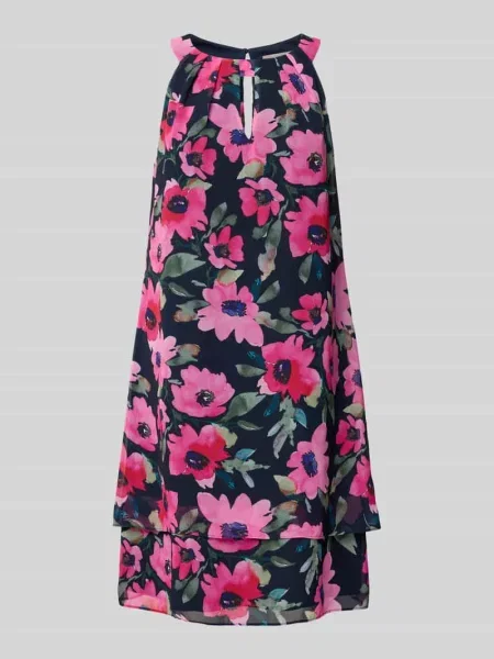 Sukienka koktajlowa z wycięciem w kształcie łezki Christian Berg Cocktail