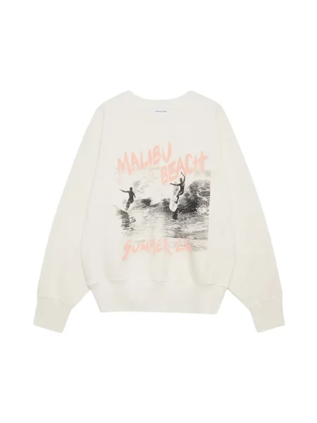 Bluza Anine Bing z logo biała