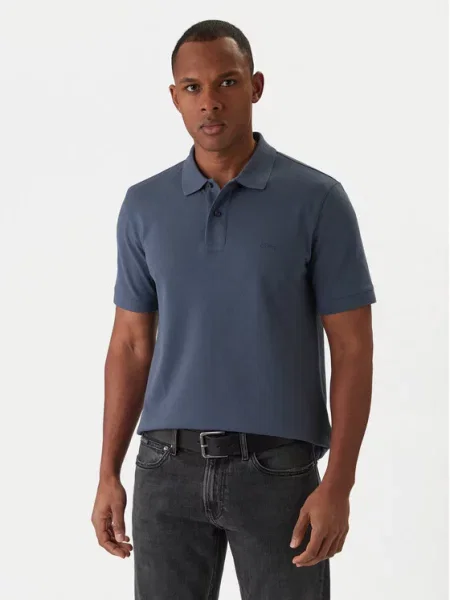BOSS Polo majica Pallas modra