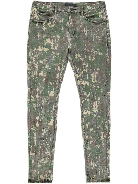 Džíny Purple Brand zelené