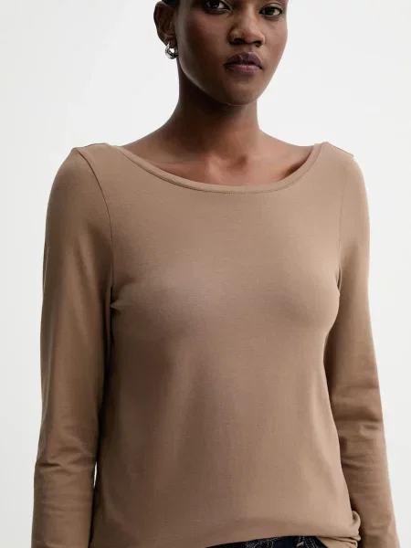 Лонгслів MUUV. оголена спина 0 коричневий