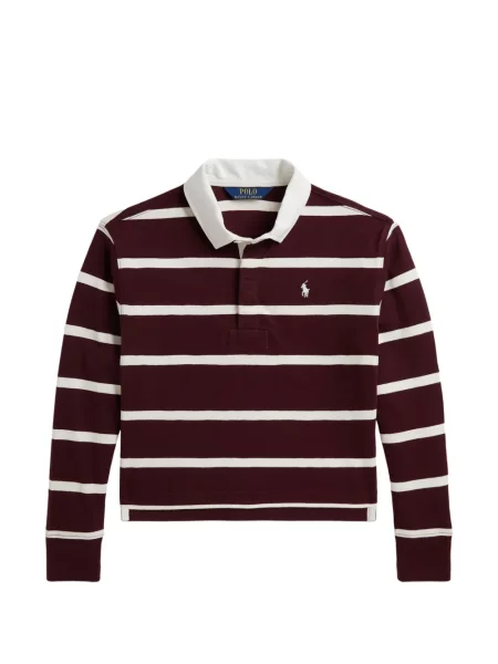 Koszulka polo dziecięca Polo Ralph Lauren czerwona