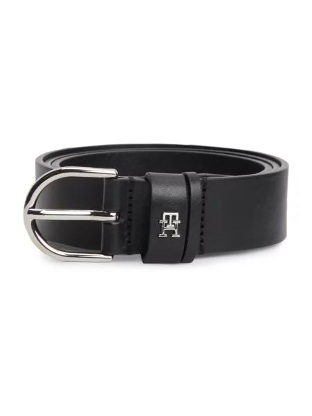 TOMMY HILFIGER Curea ESSENTIAL EFFORTLESS negru