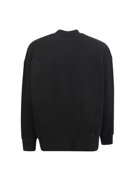 Bluza Palm Angels z przetarciami czarna
