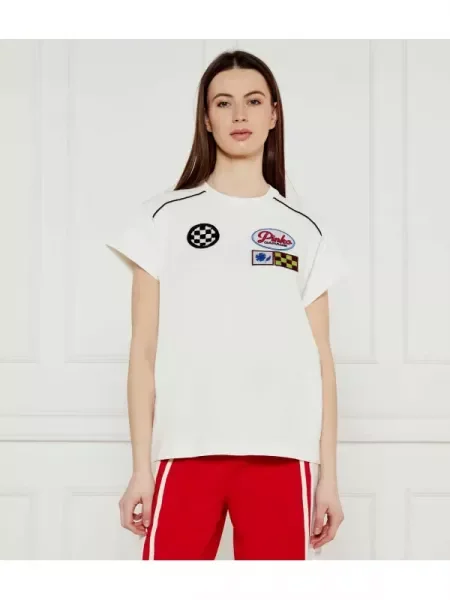 Pinko Tricou RANDAL alb