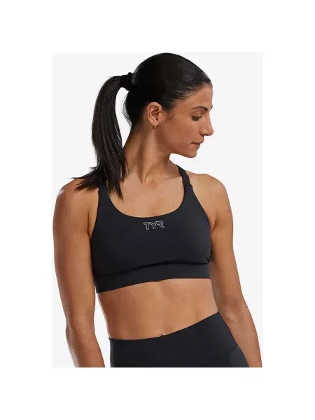 Biustonosz sportowy TYR Joule Elite Dual Strap puro S czarny