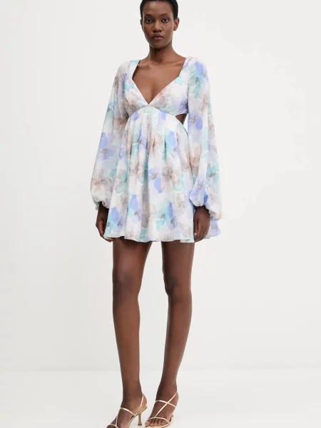 Сукня Bardot mini розкльошена