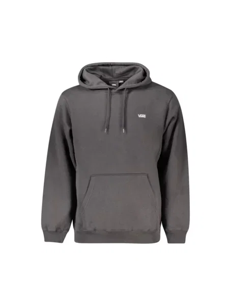 Bluza z kapturem Vans z kapturem z logo czarna
