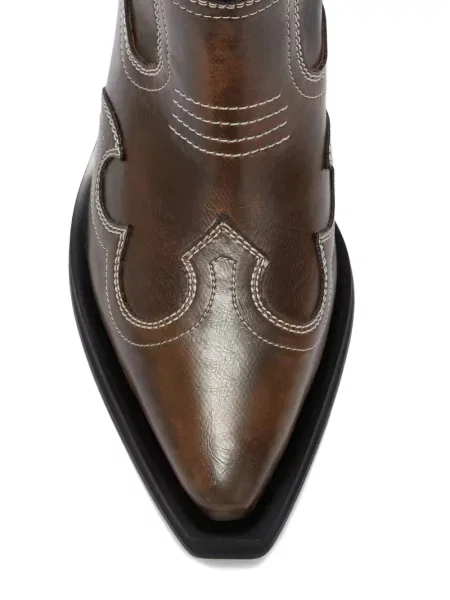Botine Ganni maro