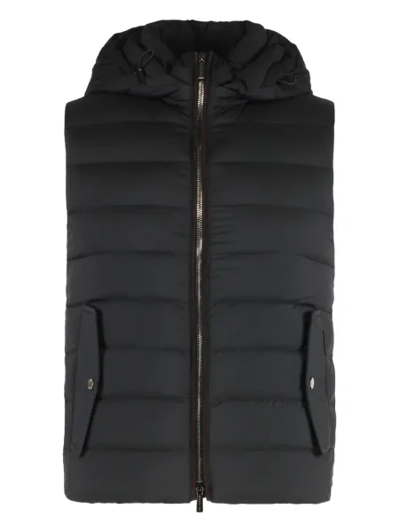 Vestă Moorer cu glugă negru