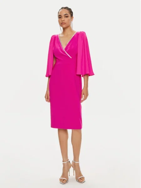 Joseph Ribkoff Rochie cocktail roz