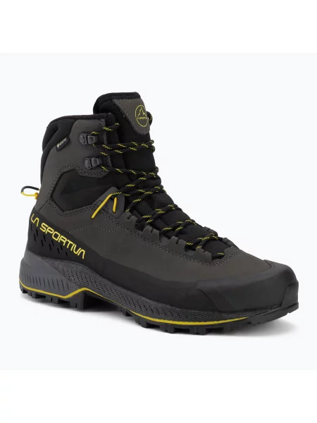 Încălțăminte de trekking pentru bărbați La Sportiva Evo Mid GTX carbon/yellow galben